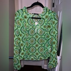 Green Zara Blouse